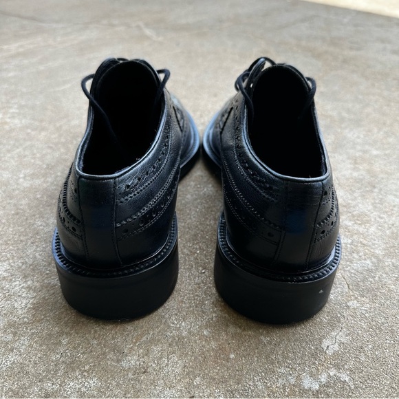 Pierre Cardin Paris Leather Black Oxford Men’s Size 41 - Picture 4 of 14